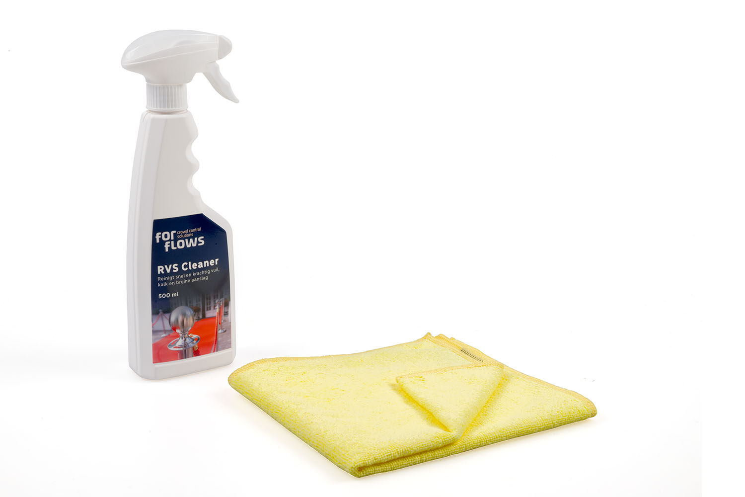 ForFlows CleanKit - RVS Afzetpalen