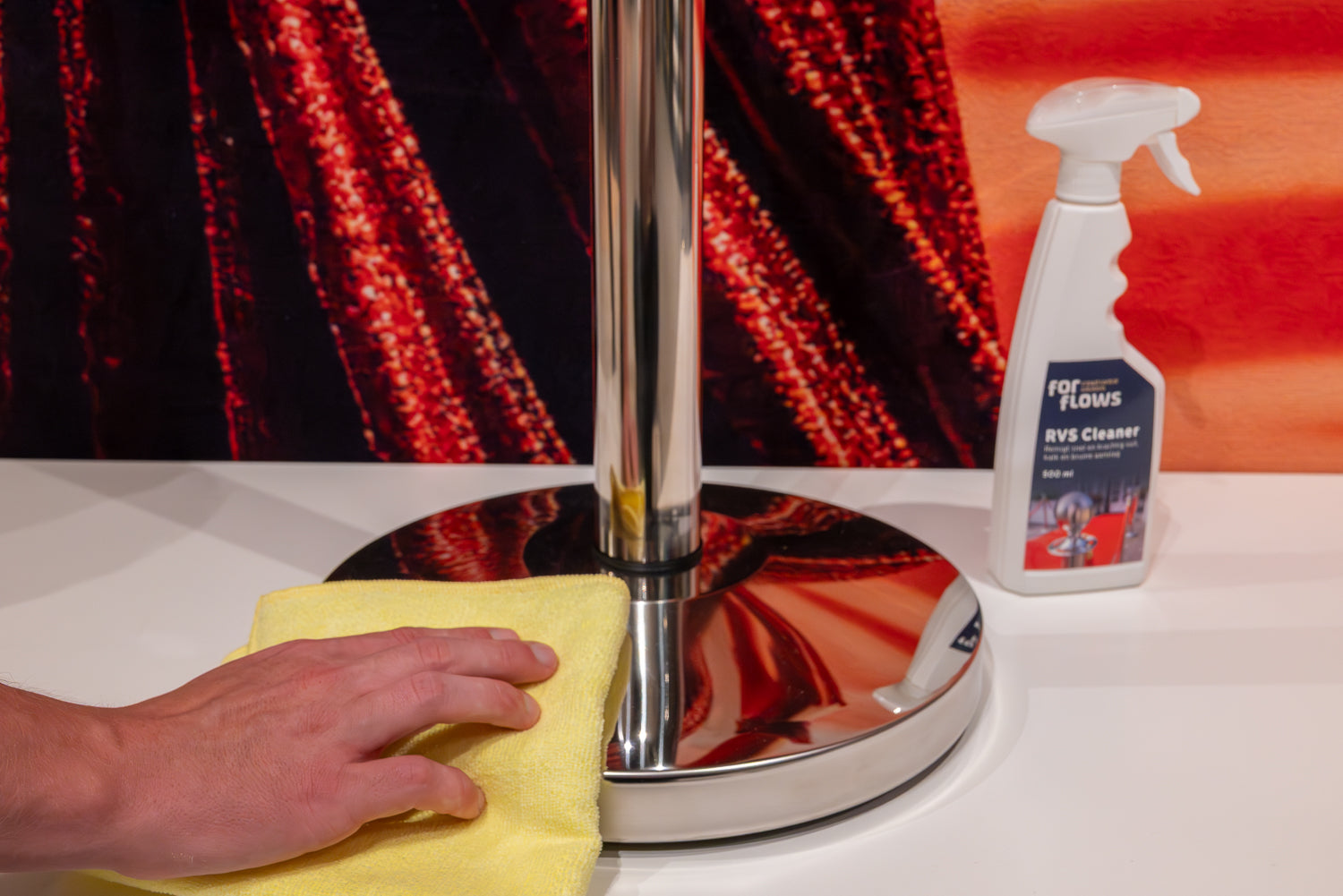 ForFlows CleanKit - RVS Afzetpalen