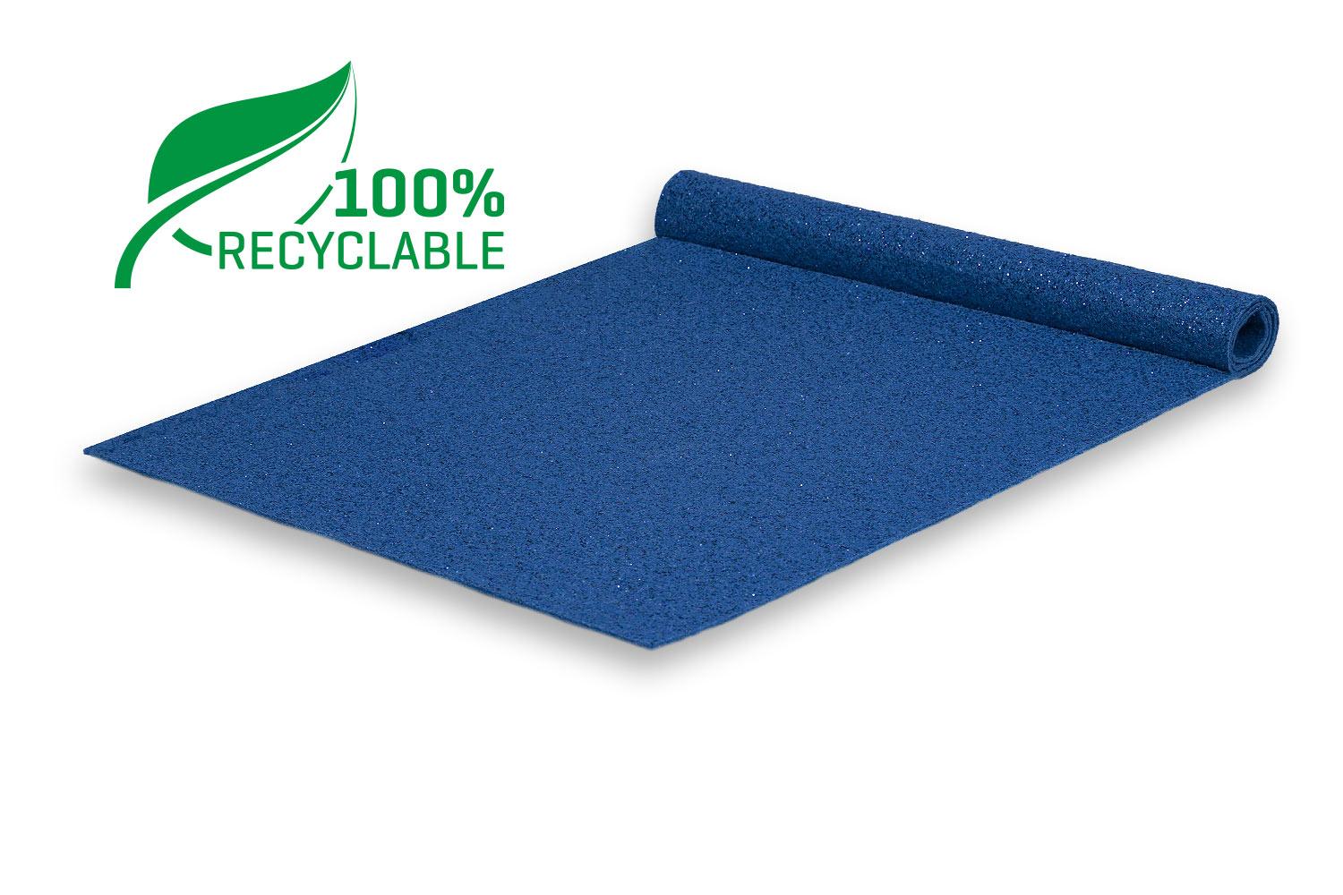 Glitter Recycle | 611 - Blauw