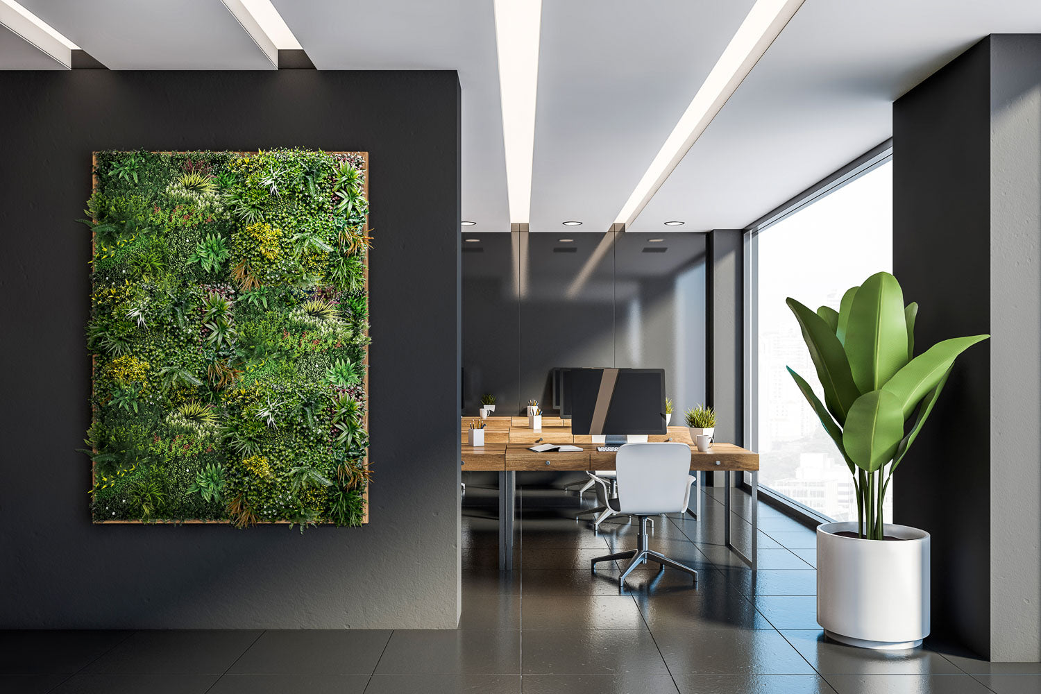 Kunsthaag Martina Spring | 100 x 100cm | GJ Floors