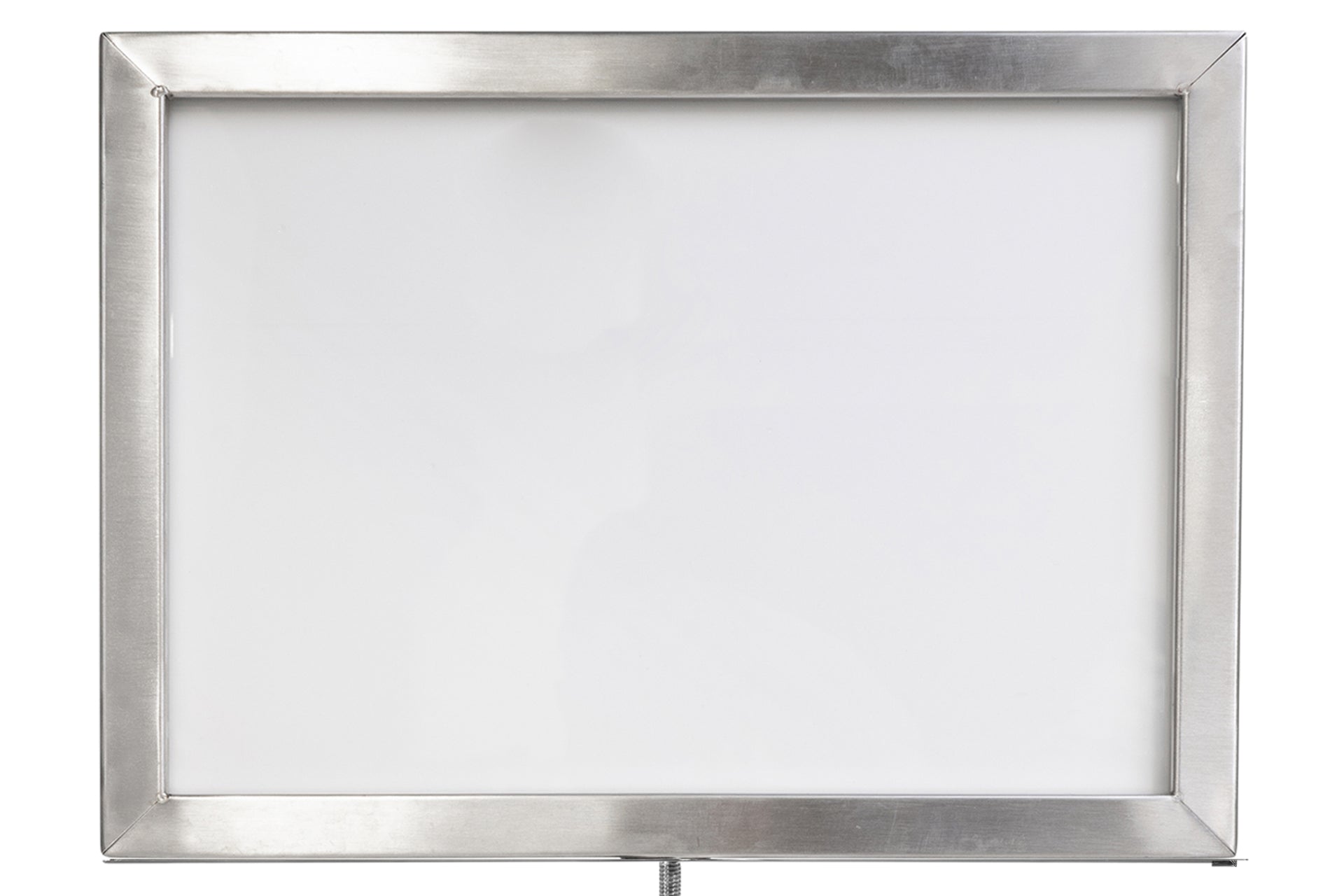 Posterframe A4 liggend voor Koord | Geborsteld Chroom | GJ Floors