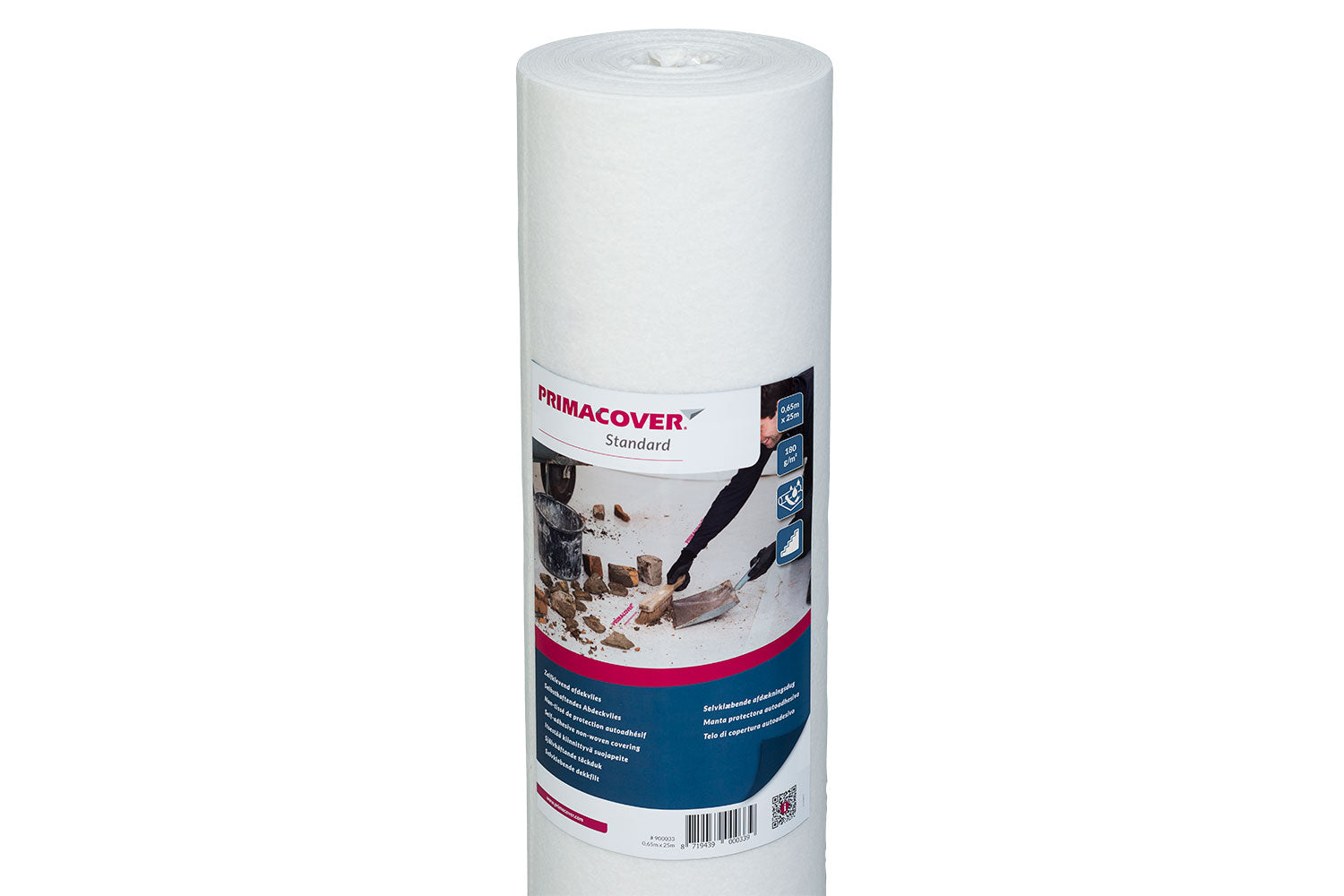 Primacover | Vloerbescherming | Standaard Zelfklevend | 65cm - 25m | GJ Floors