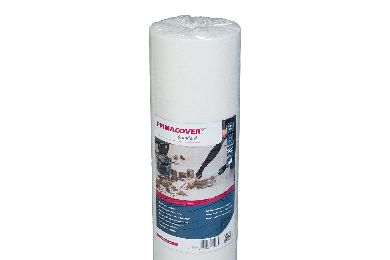 Primacover | Vloerbescherming | Standaard Zelfklevend | 65cm - 25m | GJ Floors