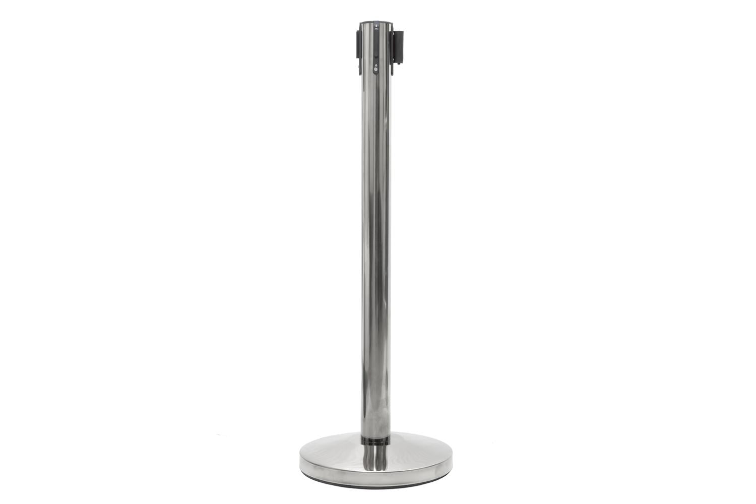 Set afzetpalen met Trekband | Chroom - Zwart