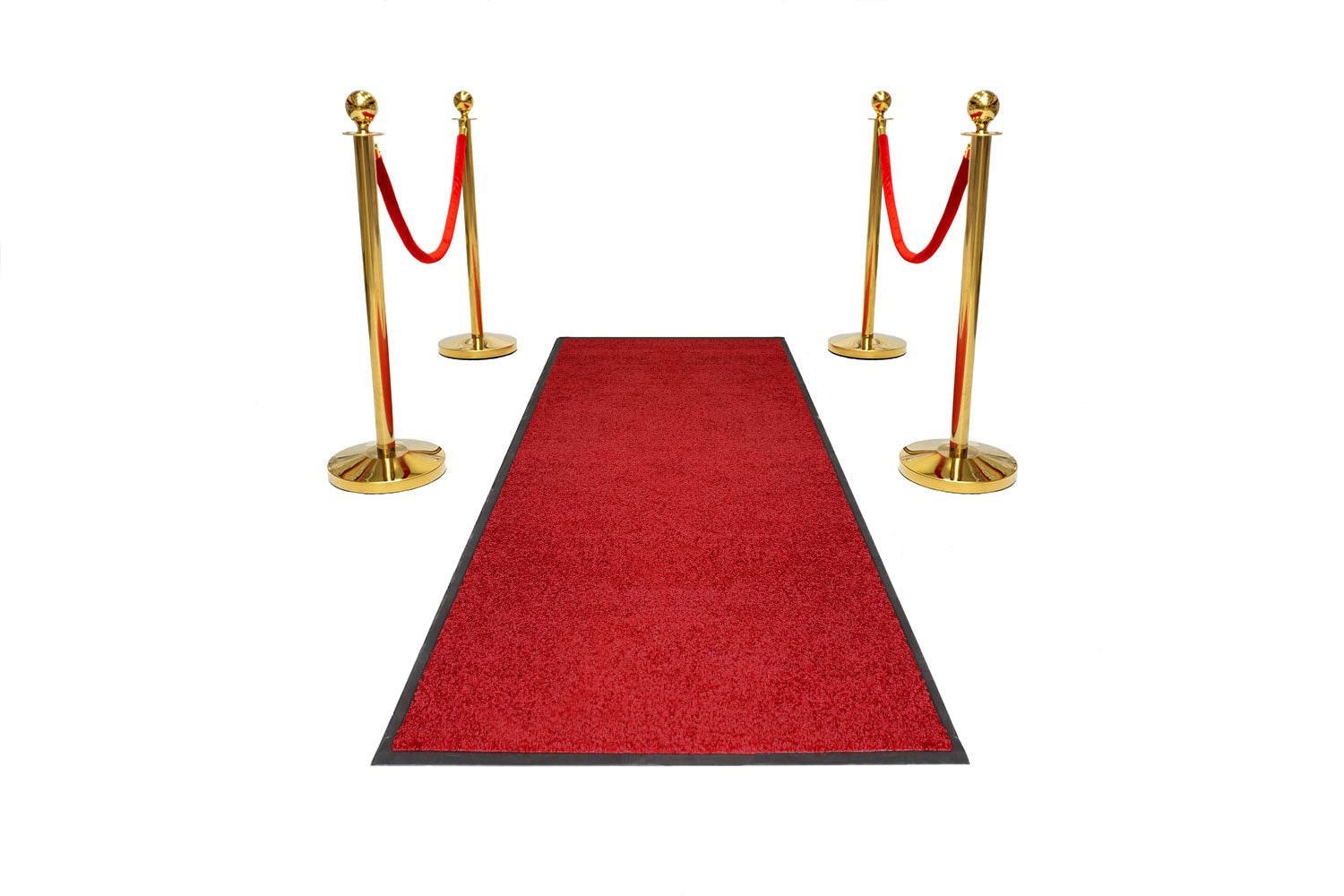 Solid | Schoonloopmat | Rood | 90 x 250 cm | GJ Floors