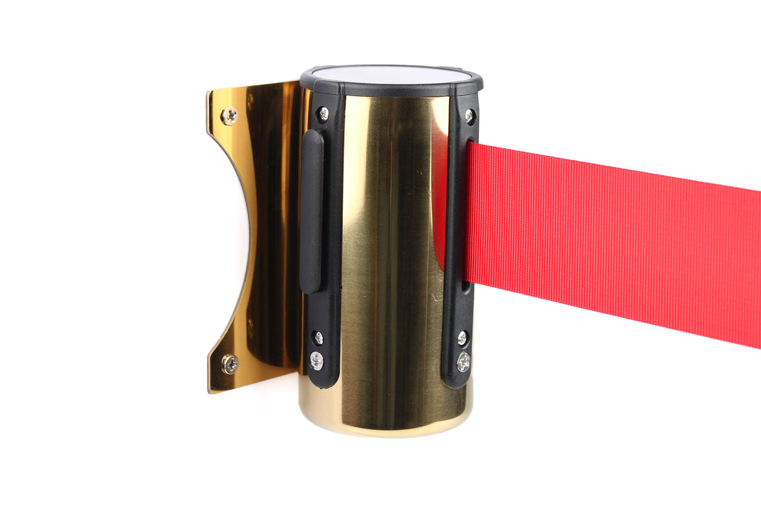 Wandsysteem met Trekband - Messing - Rood