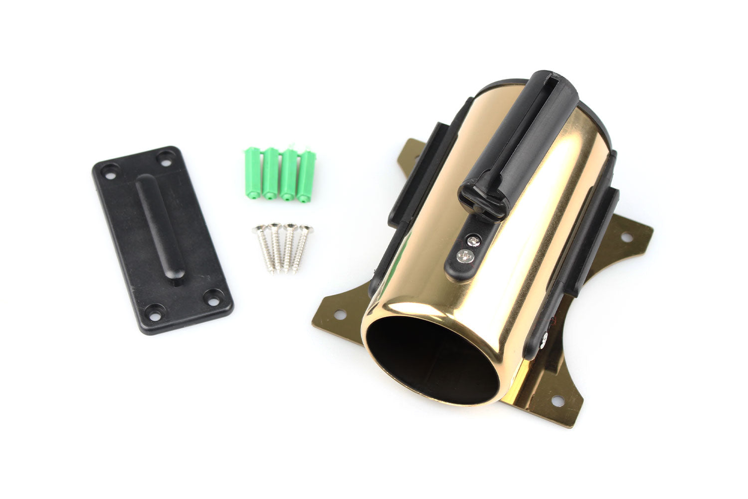 Wandsysteem met Trekband - Messing - Zwart