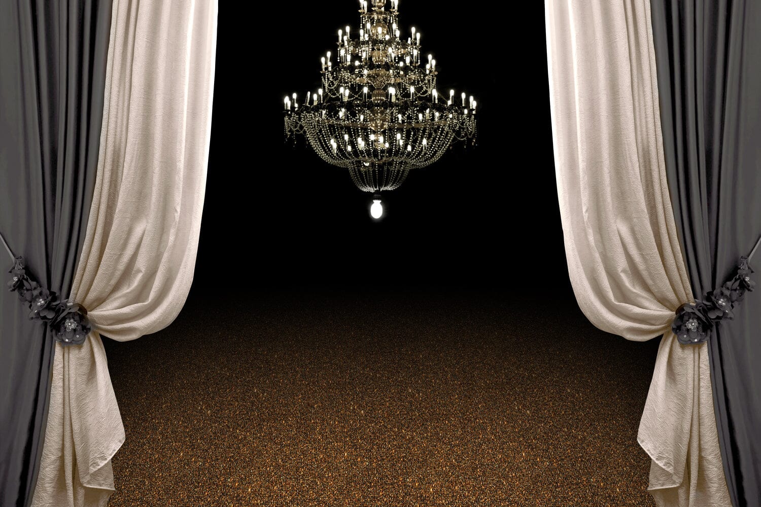 Glitterloper SunriseC | Goud + Zilver | GJ Floors
