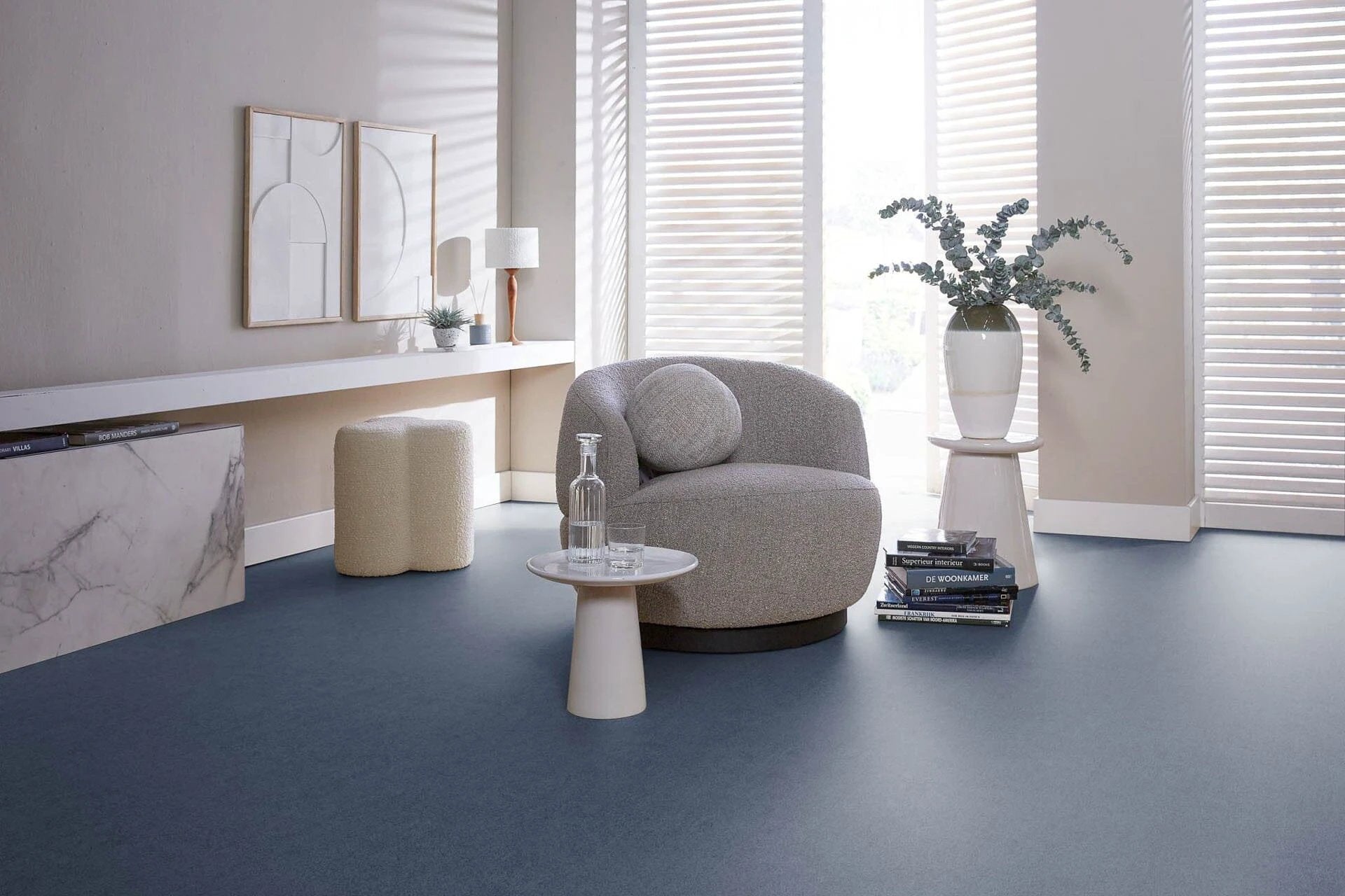 Luxor | 0715 - Donkerblauw | 400cm van Rodelopers