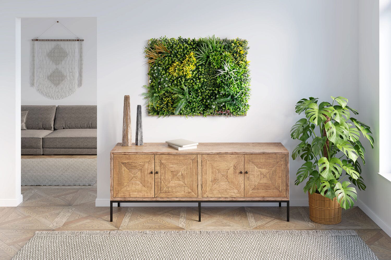 Kunsthaag Martina Spring | 100 x 100cm | GJ Floors