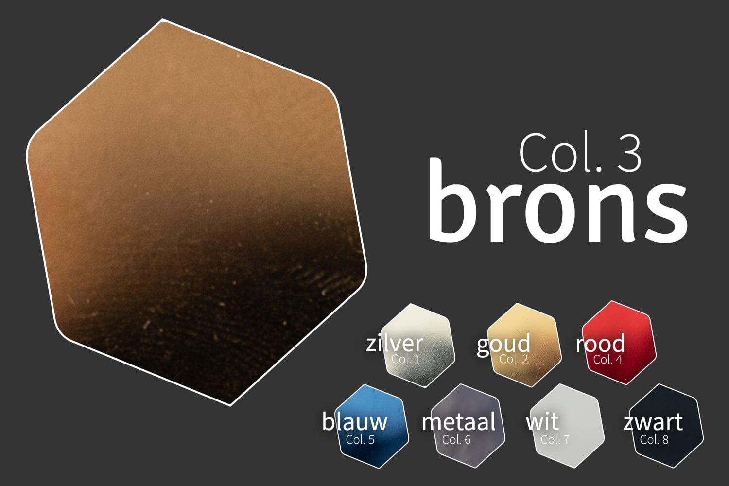 Mirror C | Spiegelloper | Col. 3 - Brons | GJ Floors