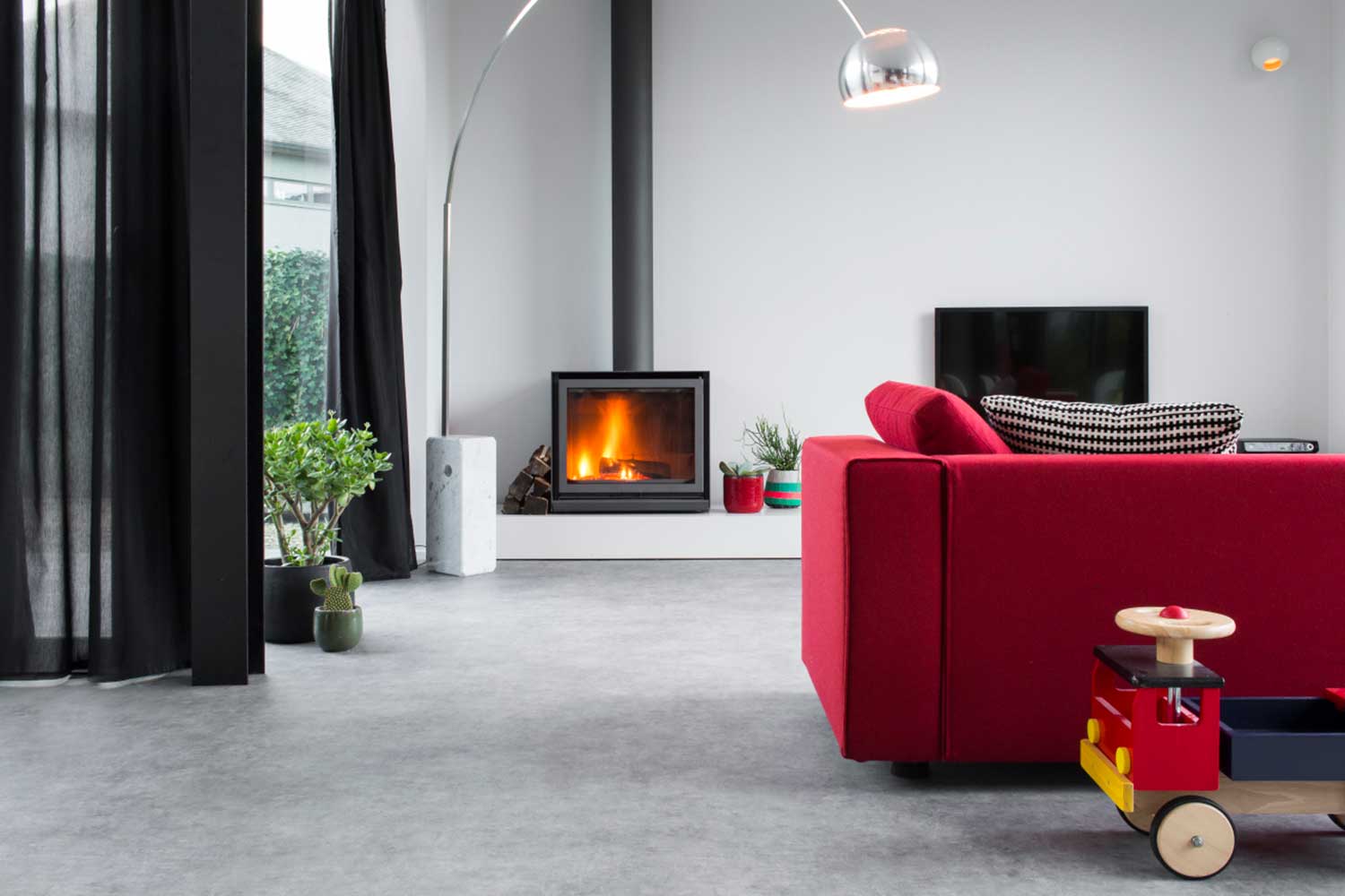 Nova | Vinyl | Betonlook Grijs | 400cm | GJ Floors