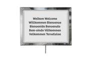 Posterframe A4 liggend voor Koord - Chroom van Rodelopers