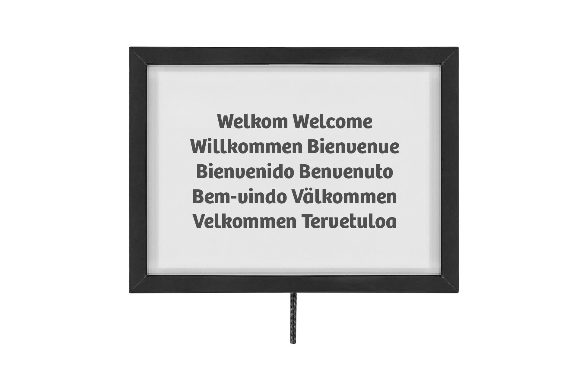 Posterframe A4 liggend voor Koord | Zwart | GJ Floors