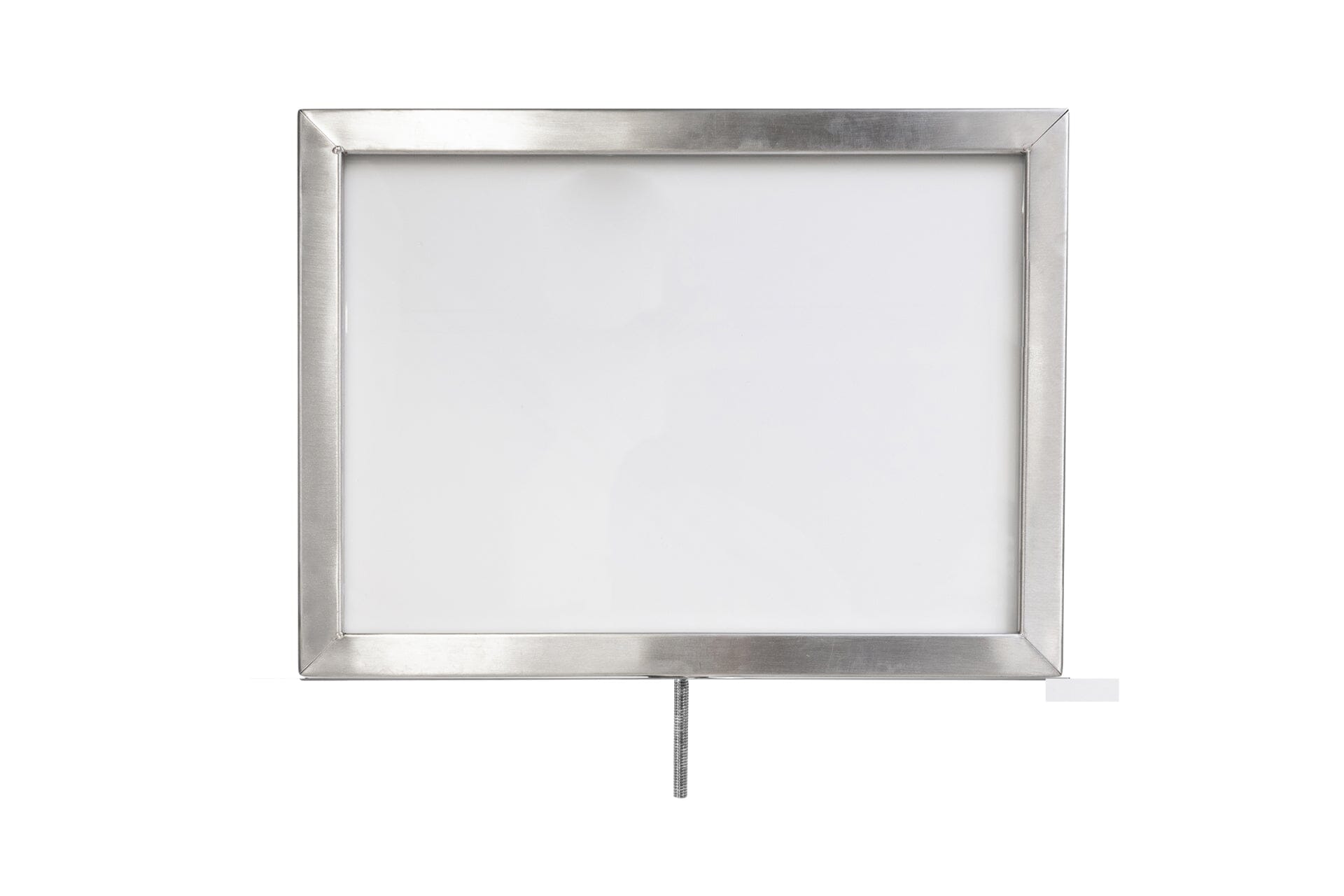 Posterframe A4 liggend voor Koord | Geborsteld Chroom | GJ Floors