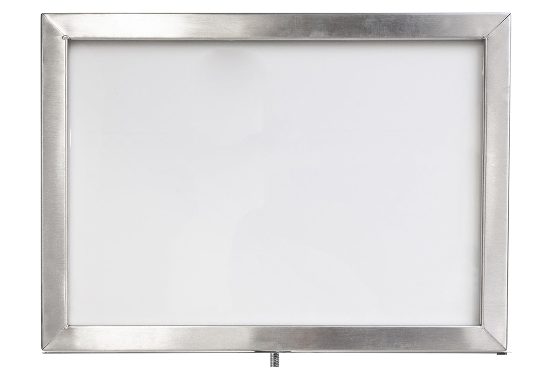 Posterframe A4 liggend voor Koord | Geborsteld Chroom | GJ Floors