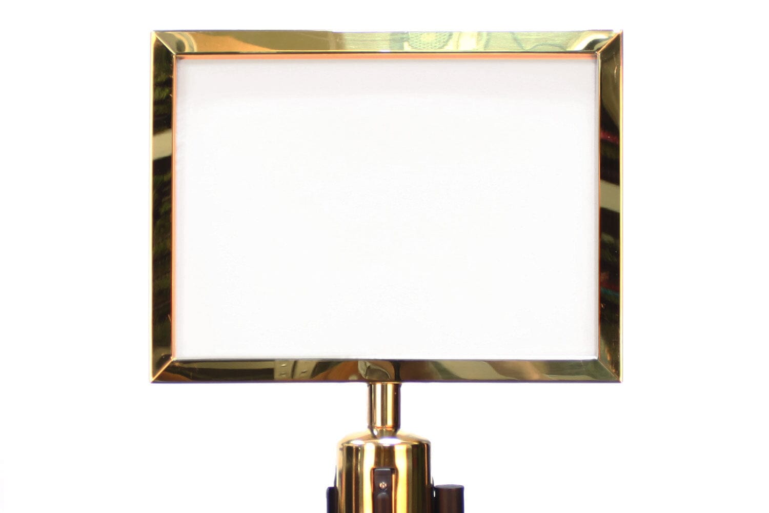 Posterframe A4 liggend voor Trekband | Messing | GJ Floors