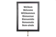 Posterframe A4 Staand voor Koord van Rodelopers