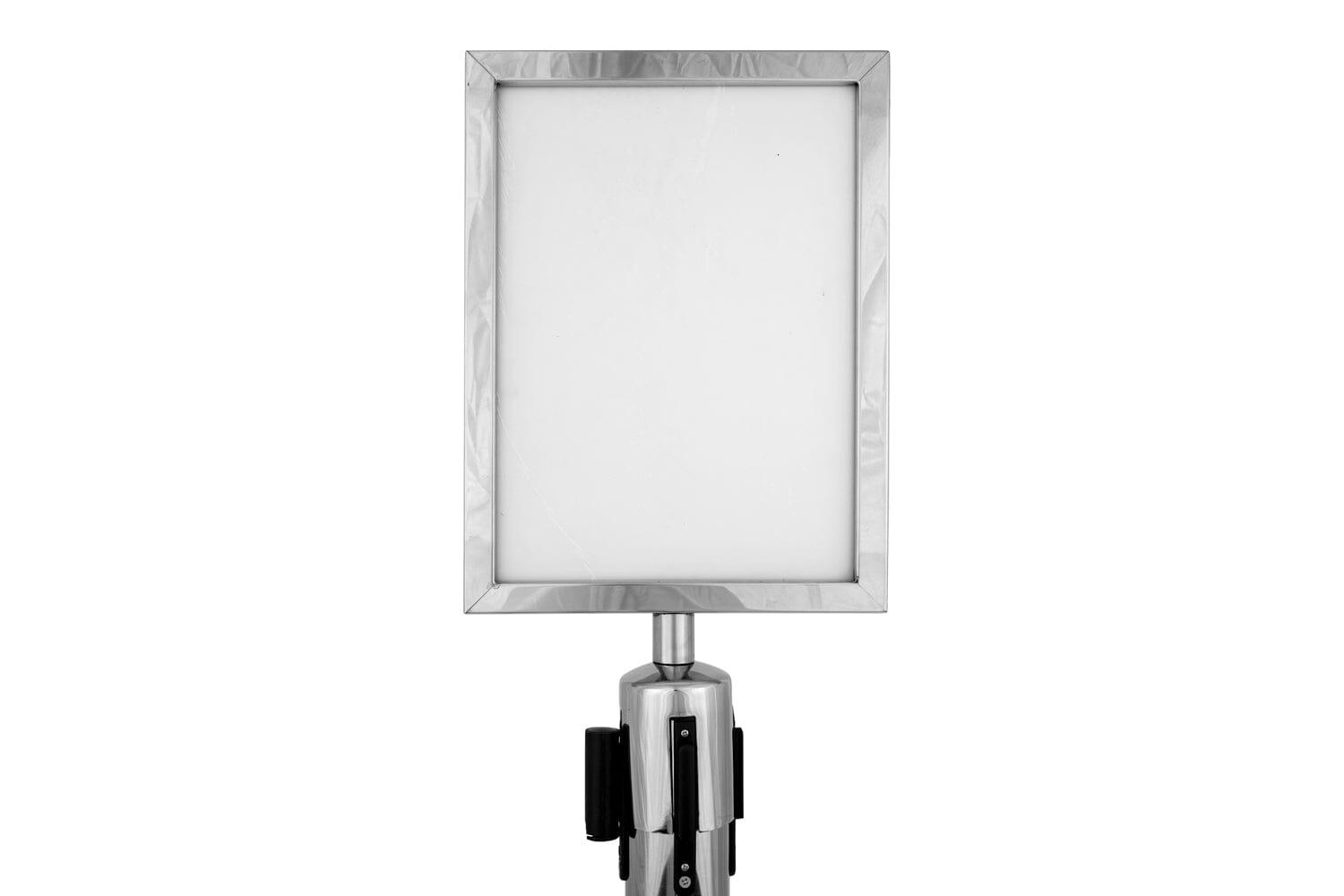 Posterframe A4 staand voor Trekband | Chroom | GJ Floors