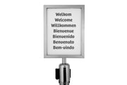 Posterframe A4 staand voor Trekband - Chroom van Rodelopers