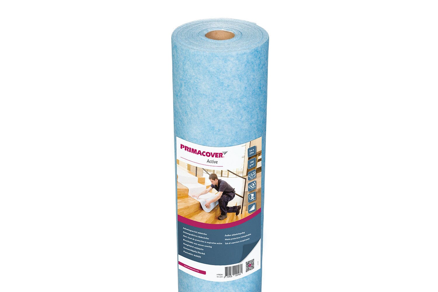 Primacover | Vloerbescherming | Active - Ademingsactief | 100cm - 25m | GJ Floors