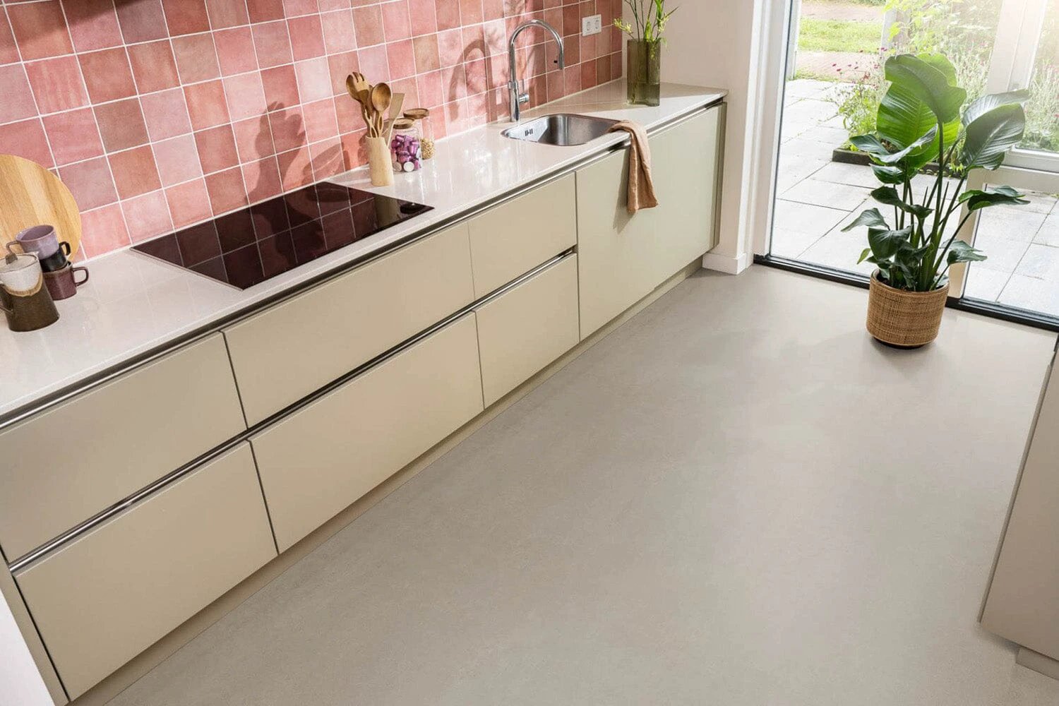 Sisade | 5122 - Warmgrijs | 400cm van Rodelopers