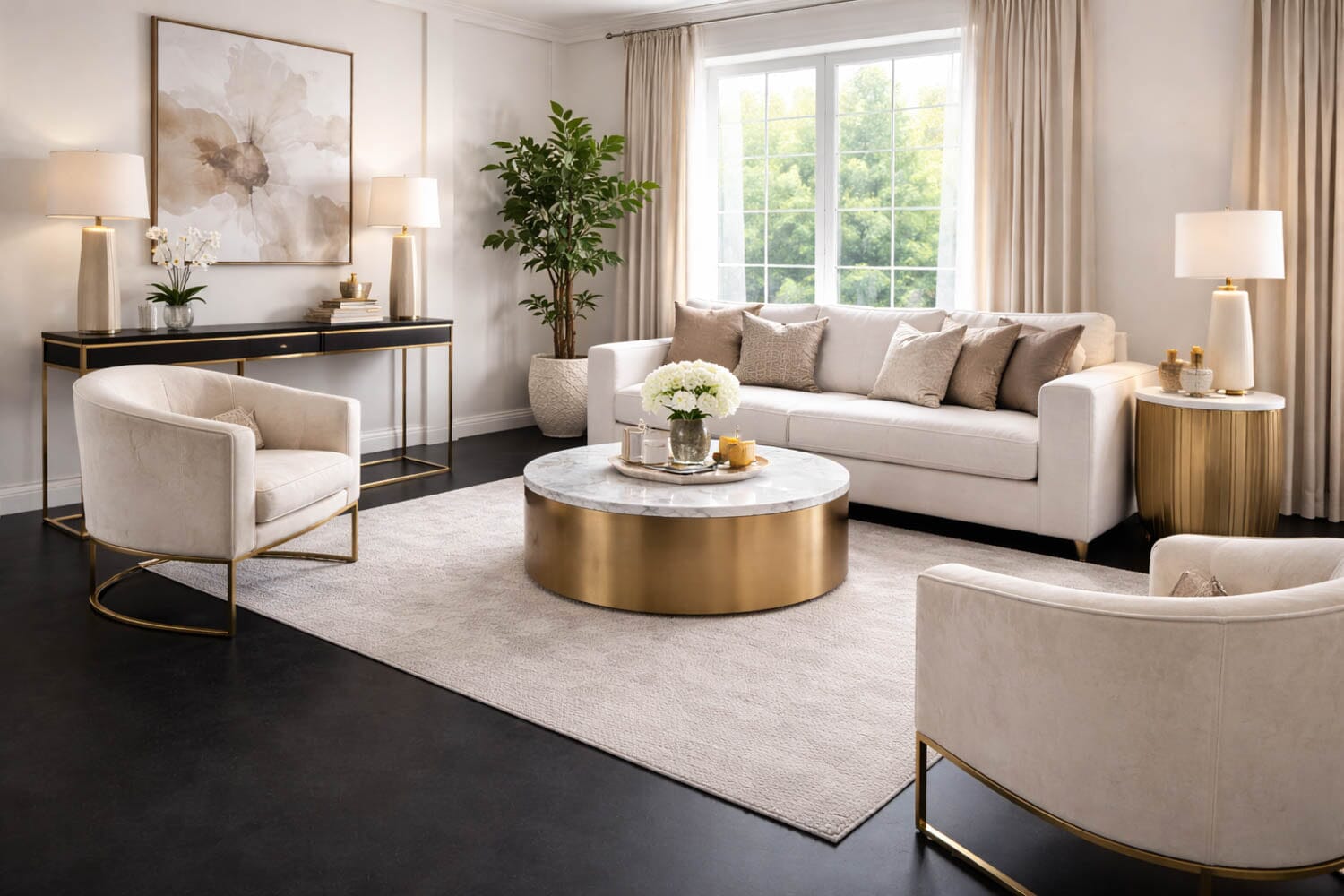 Switch | Effen Zwart Vloeren Rodelopers 