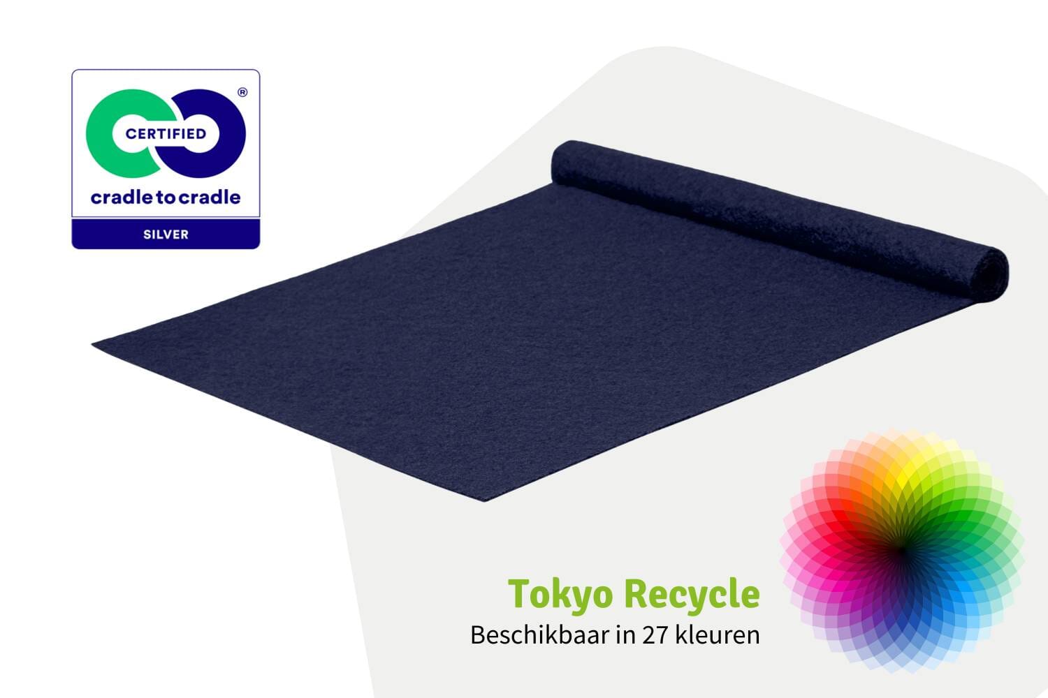 Tokyo Recycle | 415 - Marineblauw Lopers Rodelopers 