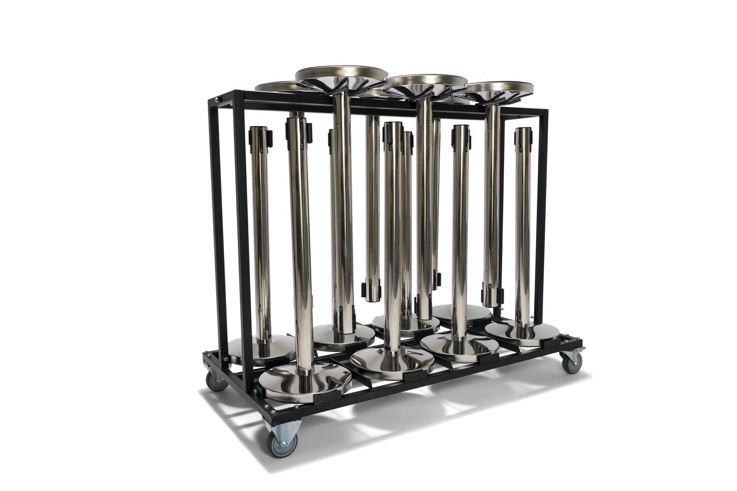 Transportkar Grand voor 14 afzetpalen | GJ Floors