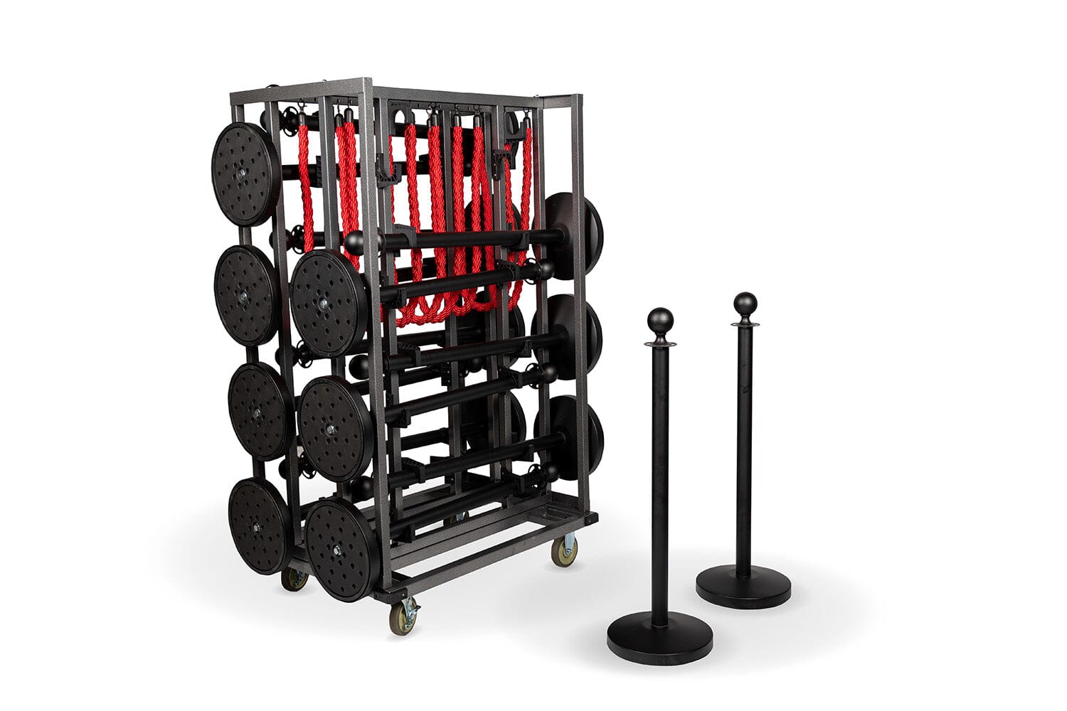 Transportkar Superior voor 16 afzetpalen | GJ Floors