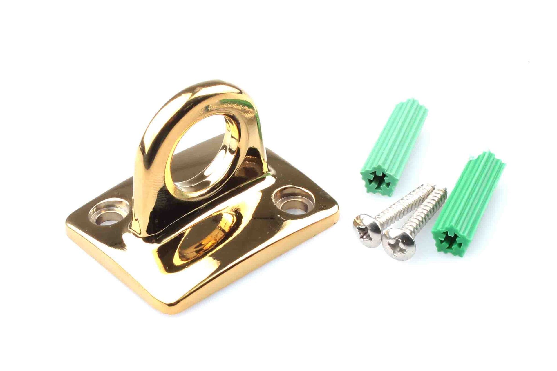 Wandhaak voor koord | Messing | GJ Floors